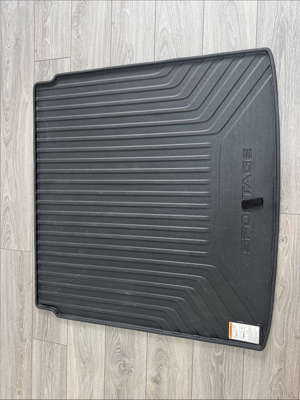 Kia Sportage Weather-Resistant Black Cargo/Trunk Liner